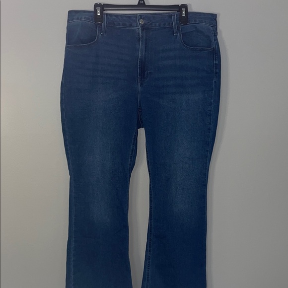 Old Navy 16L Women's High-Rise WOW Flare Jeans #boho #tall #70’s - Picture 2 of 9